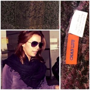 Luxe Printed Wool Chan Luu Scarf